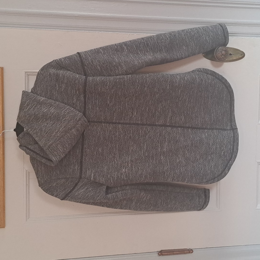 Gray Puma zip up hoodie with zip pockets - Picture 3 of 5